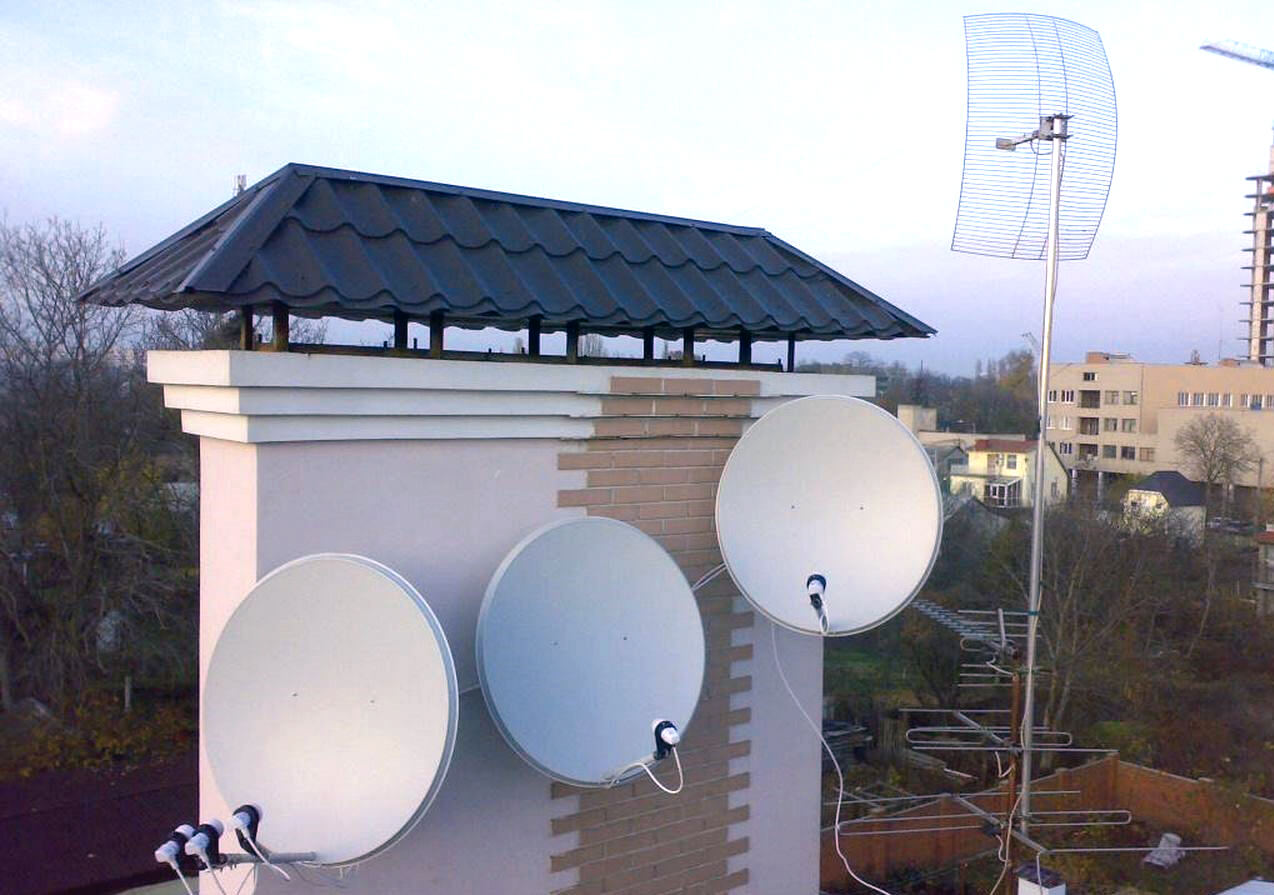 Установка спутникового Интернета в Дрезне: фото №1